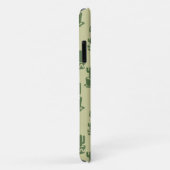 Succulent cactussilhouet in bekertjes en potten Case-Mate iPhone case (Achterkant/rechts)