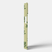 Succulent cactussilhouet in bekertjes en potten Case-Mate iPhone case (Achterkant / Rechts)