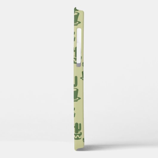 Succulent cactussilhouet in bekertjes en potten Case-Mate iPhone case (Achterkant / Links)