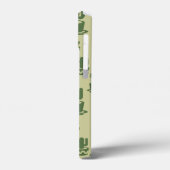 Succulent cactussilhouet in bekertjes en potten Case-Mate iPhone case (Achterkant / Links)