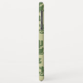 Succulent cactussilhouet in bekertjes en potten Case-Mate iPhone case (Achterkant/links)