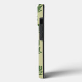 Succulent cactussilhouet in bekertjes en potten Case-Mate iPhone case (Achterkant / Links)