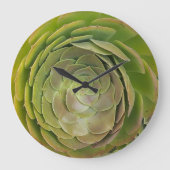 Succulent Clock Grote Klok (Voorkant)