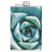 Succulent Closeup Heupfles (Voorkant)