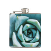 Succulent Closeup Heupfles (Voorkant)