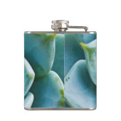 Succulent Closeup Heupfles (Achterkant)