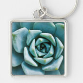 Succulent Closeup Sleutelhanger (Voorkant)
