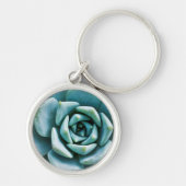 Succulent Closeup Sleutelhanger (Voorkant)
