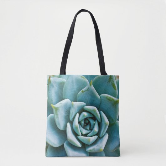 Succulent Closeup Tote Bag (Voorkant)