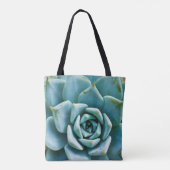 Succulent Closeup Tote Bag (Achterkant)