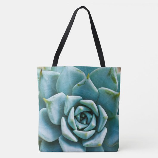Succulent Closeup Tote Bag (Voorkant)