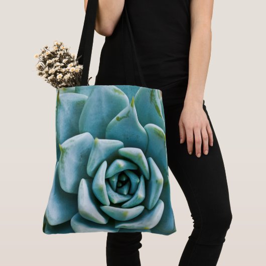 Succulent Closeup Tote Bag (Dichtbij)