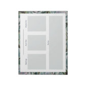 Succulent Dagelijks Planning Notitieblok (Linkerzijde)