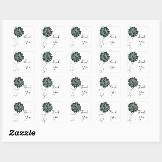 Succulent Dank u Sticker (Vel)