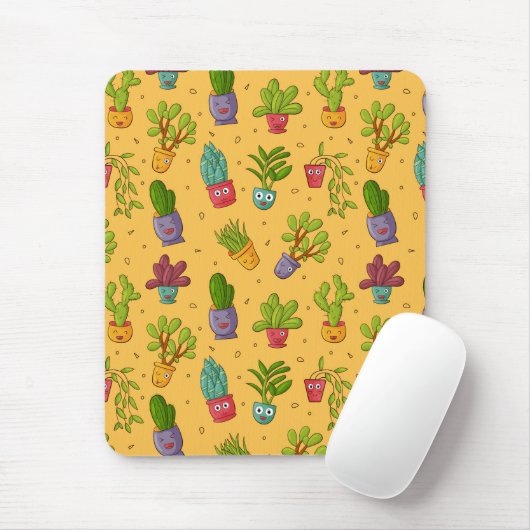 Succulent Desert Mousepad Muismat (Met muis)