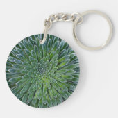 Succulent Desert plant Sleutelhanger (Achterkant)