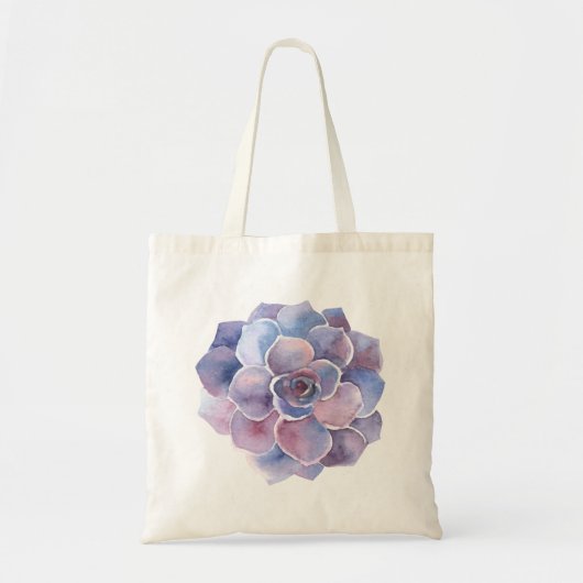 Succulent Desert Roos Canvas tas (Voorkant)