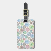 Succulent design-bagagelabel bagagelabel (Voorkant verticaal)