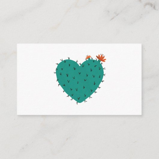 Succulent Diaper Raffle Tickets Informatiekaartje (Achterkant)