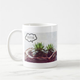 Succulent Dream Big Quote Koffiemok