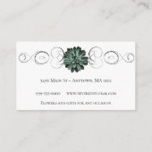 Succulent Floral Shop Visitekaartje (Achterkant)