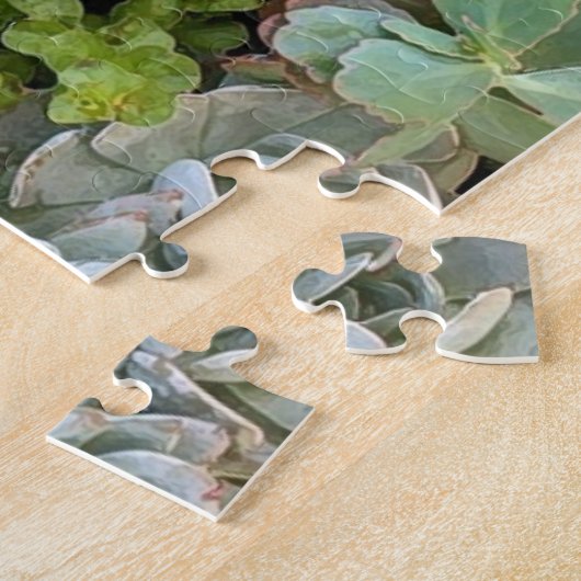Succulent Garden 1 Legpuzzel (Zijkant)