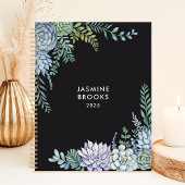 Succulent Garden 2025 Custom Name Planner