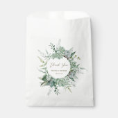 Succulent Garden Wedding Favor Bag Bedankzakje (Voorkant)