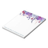 Succulent gepersonaliseerd Notitieblok - van het b (Linkerzijde)