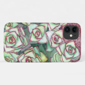 Succulent gestapeld crassula hoesje voor elke iPho (Achterkant (horizontaal))