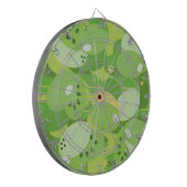 Succulent Green Dartbord (Voorkant Links)