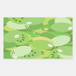 Succulent Green Rechthoekige Sticker