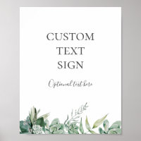 Succulent Greenery | Aangepaste Kaarten en cadeaus