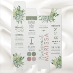 Succulent Greenery Bridesmaid Details Wijn<br><div class="desc">Deze Succulent Greenery Bridesmaid Details Wine Gift Box is perfect om je bruiloft met alle details van de grote dag te geven. Het ontwerp is perfect voor een sappige / groene huwelijksdag.</div>
