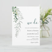 Succulent Greenery | Donkergroen we trekken met el Kaart (Staand voorkant)