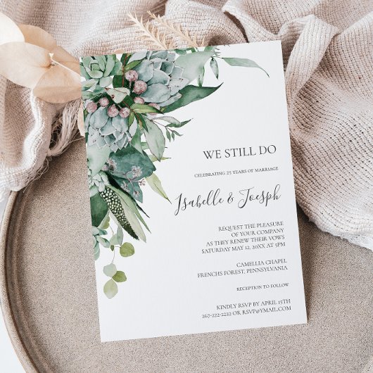 Succulent Greenery | We gaan nog steeds over tot d Kaart