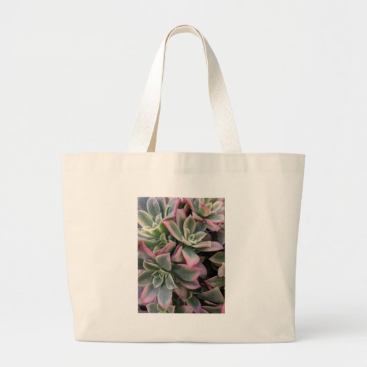 Succulent Grote Tote Bag (Voorkant)