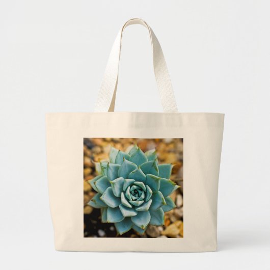 Succulent Grote Tote Bag (Voorkant)