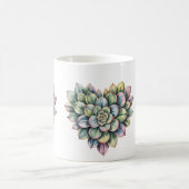  succulent heart shape Classic Mug, 11 oz Koffiemok (Center)
