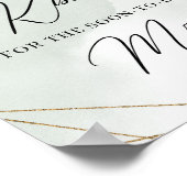 Succulent hoeveel Kisses voor de binnenkort te hou Poster (Hoek)