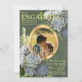 Succulent Hues of Bleek Blues Kaart (Voorkant)