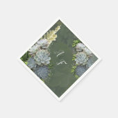 Succulent Hues of Bleek Blues Napkins Servet (Hoek)