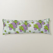 Succulent Hues of Zee Green & Lavender tones Lichaamskussen (Achterkant)