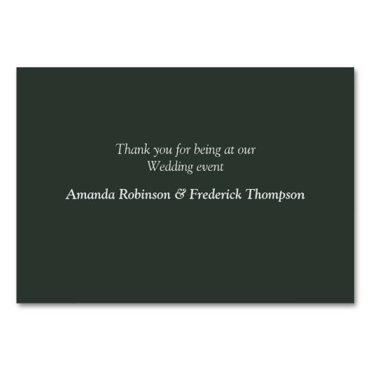 Succulent Hues van Bleke BluesTable kaarten (Achterkant)