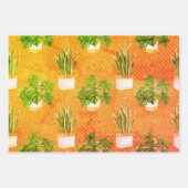 Succulent Inpakpapier Vel (Voorkant 3)