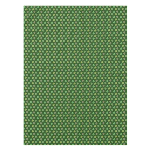 Succulent Jade Tree Green Leaves on Green Tableclo Tafelkleed (Voorkant)