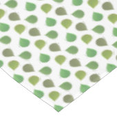 Succulent Jade Tree Green Leaves on White Tafelkleed (Gekanteld)