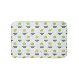 Succulent Kalanchoe Plant Mam Pattern Badmat