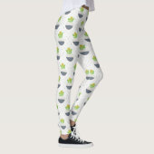 Succulent Kalanchoe Plant Mam Pattern Leggings (Rechts)