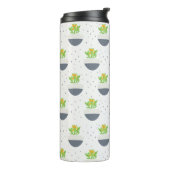 Succulent Kalanchoe Plant Mam Pattern Thermosbeker (Gedraaid links)